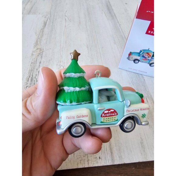 Hallmark holiday parade snowman truck ornament new axis tree 4th - Picture 5 of 9
